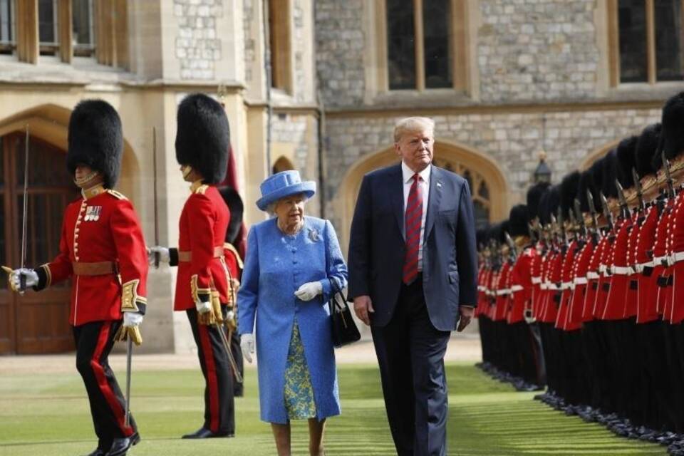Trump und Queen Trump und Queen