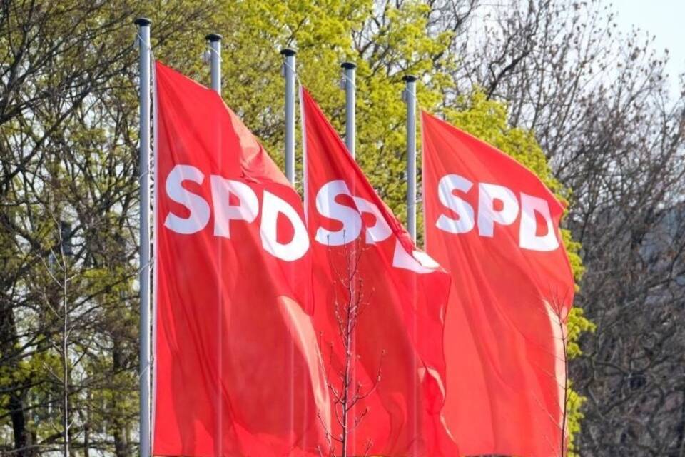 SPD-Flaggen