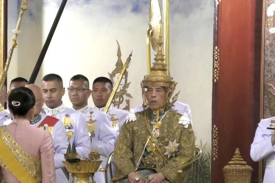 Thailands König gekrönt
