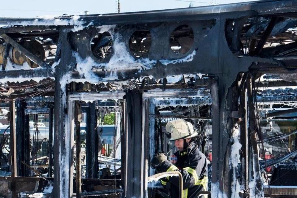 Feuerwehrmann im Einsatz