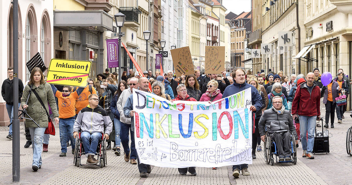 Heidelberg: Deshalb demonstrierten Hunderte für mehr Inklusion