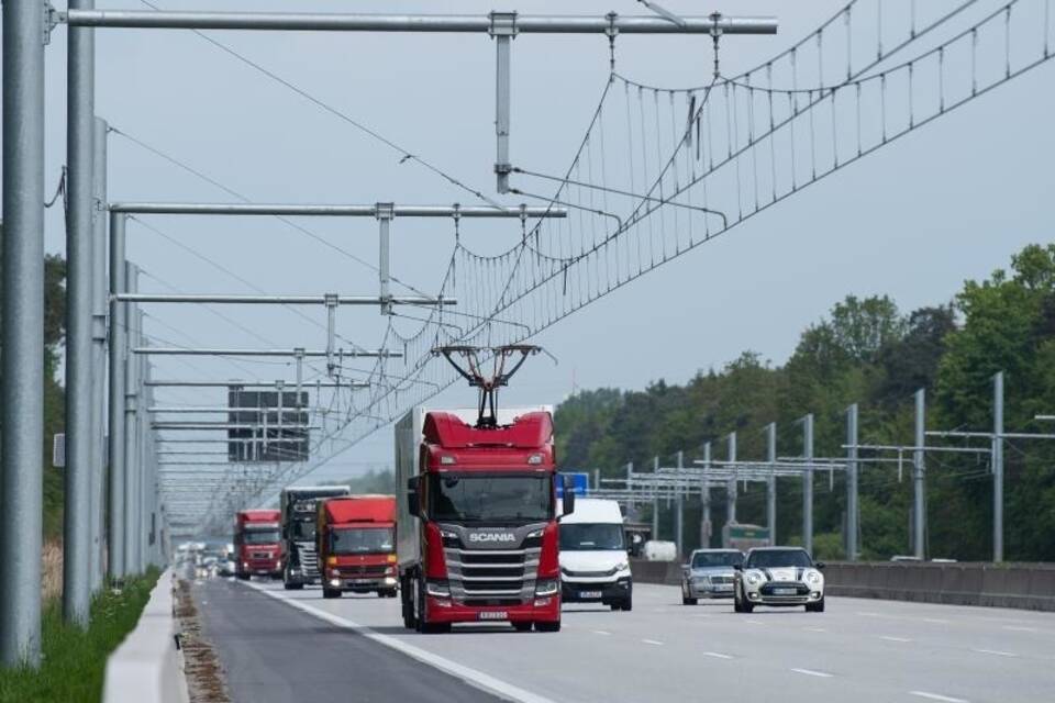 Erster eHighway Deutschlands