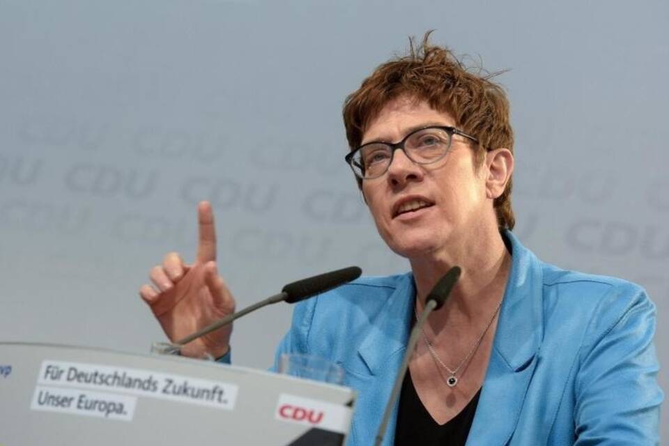 Annegret Kramp-Karrenbauer in Ulm