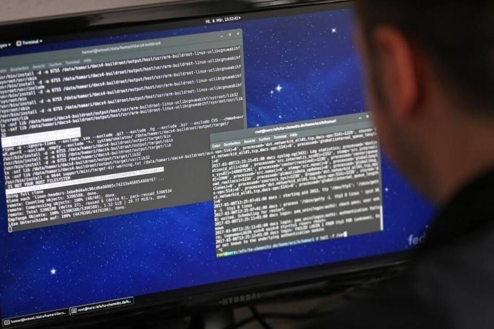 Informatiker am Computer