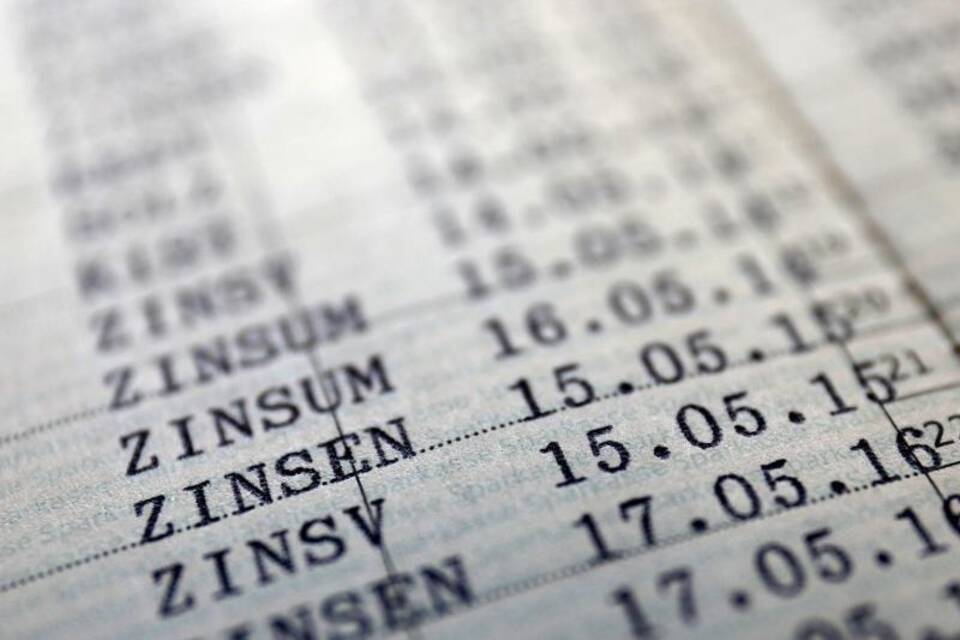 Sparbuch mit Zinsen Sparbuch mit Zinsen