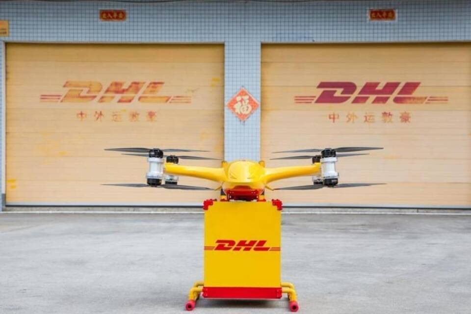 Drohnen-Lieferungen in China aufgenommen