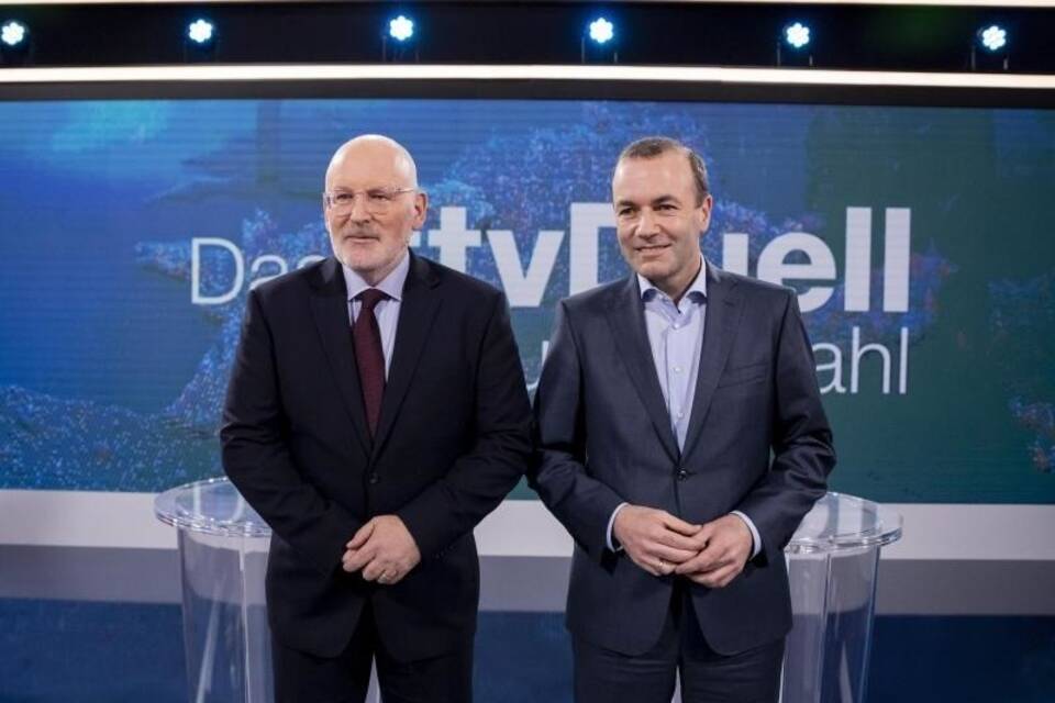 TV-Duell zur Europawahl