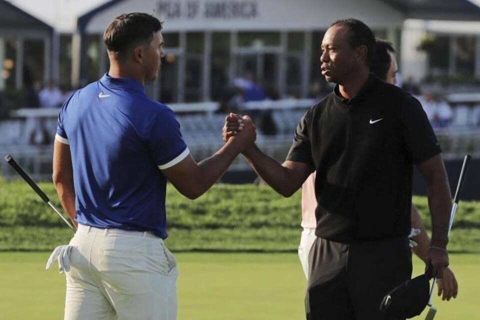 Koepka und Woods