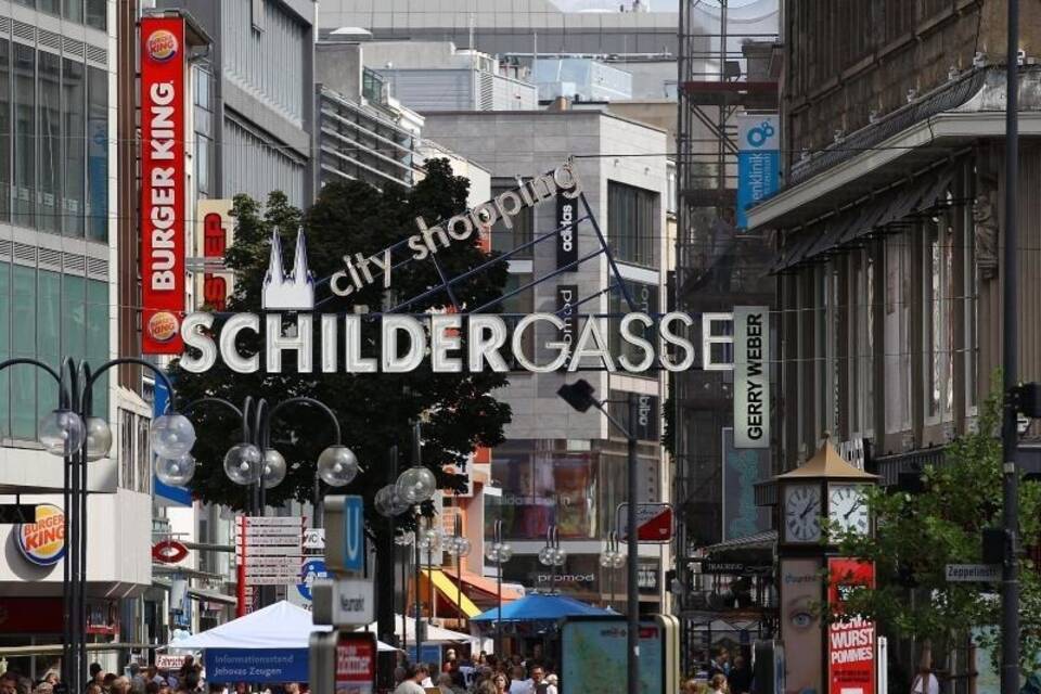 Schildergasse in Köln Schildergasse in Köln