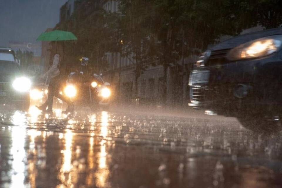 Regen in Berlin