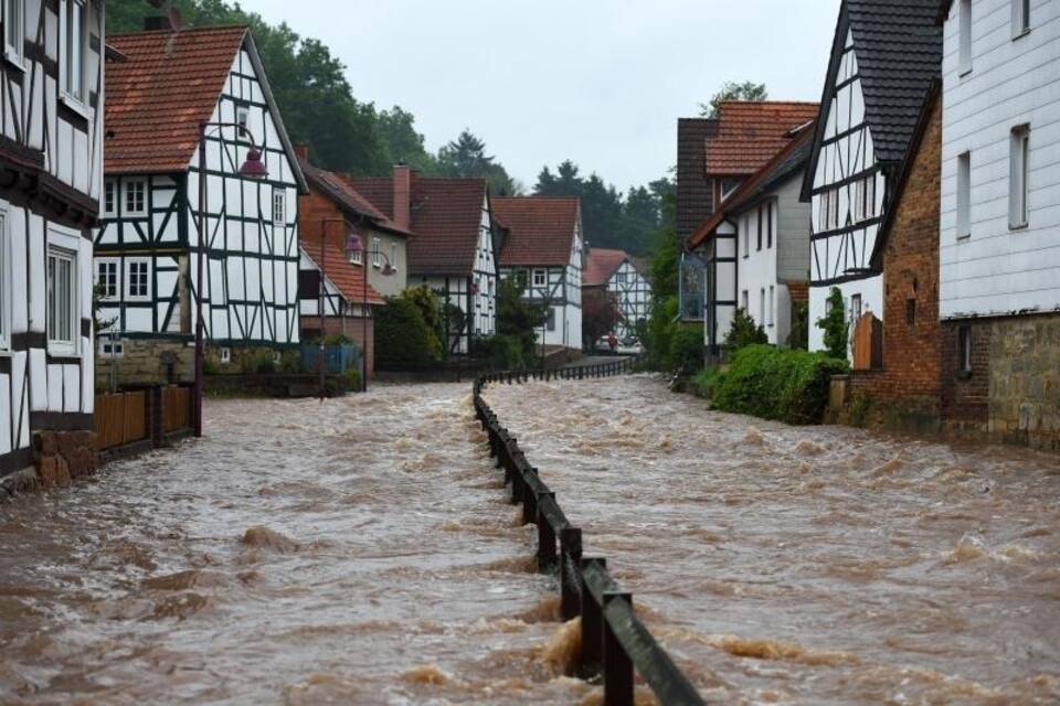 Hochwasser in Nordhessen