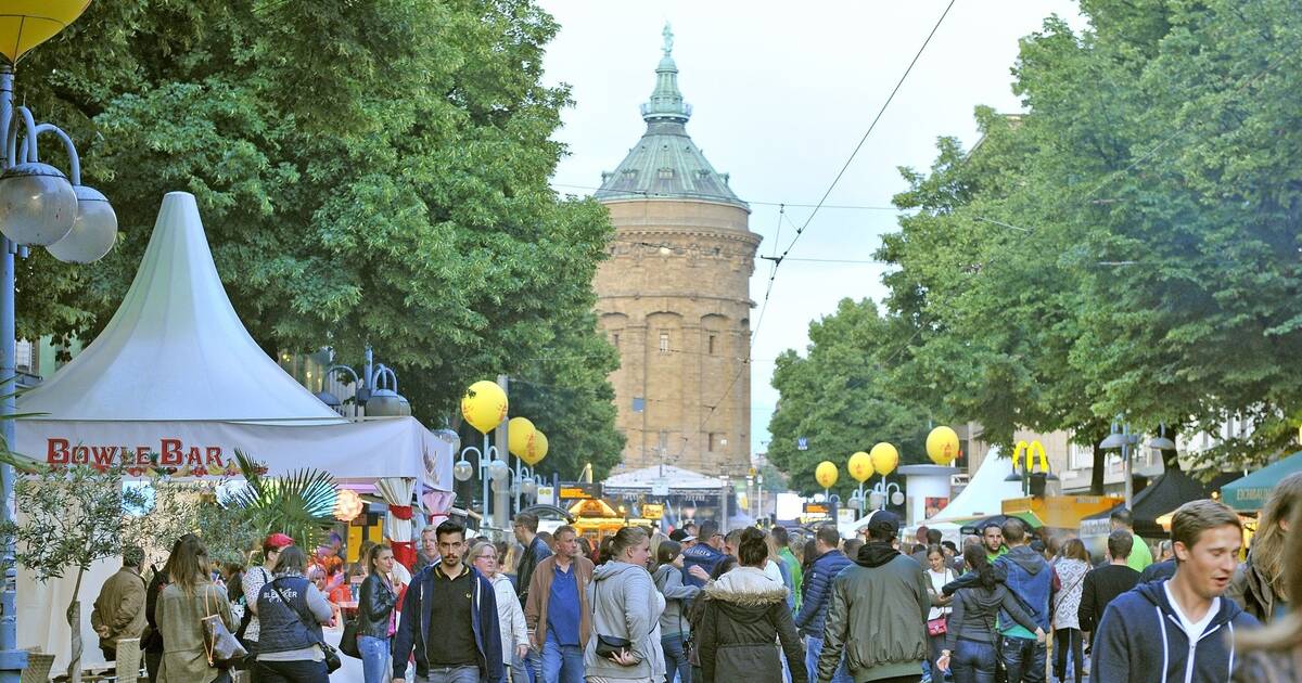 Mannheim Mannheim feiert von Freitag bis Sonntag Stadtfest Mannhein Nachrichten und