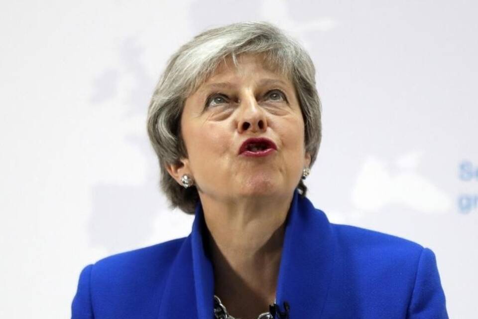 Premierministerin Theresa May in London