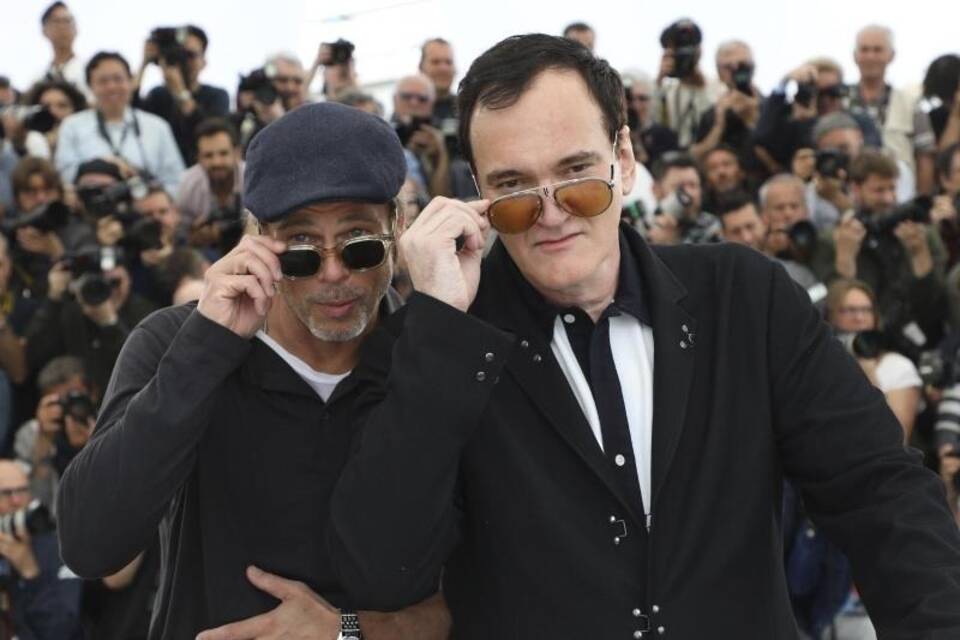 Filmfestspiele in Cannes - Tarantino + Pitt Filmfestspiele in Cannes - Tarantino + Pitt