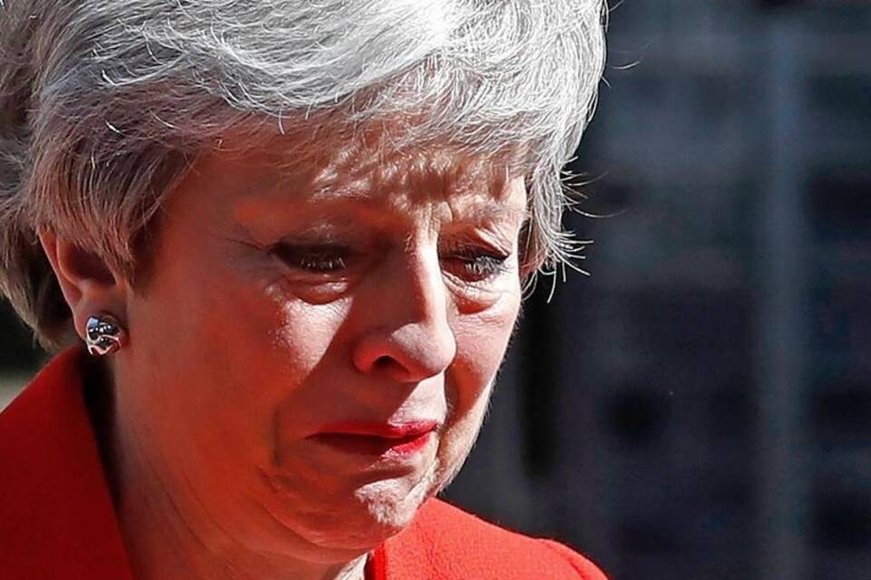 May kündigt Rücktritt an May kündigt Rücktritt an