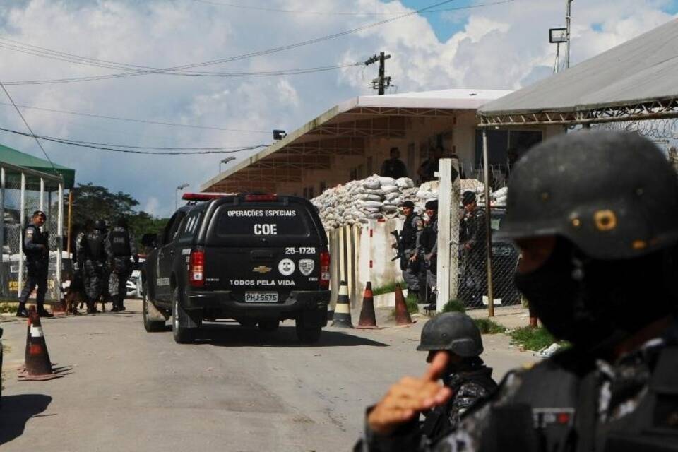 Unruhen in brasilianischem Gefängnis