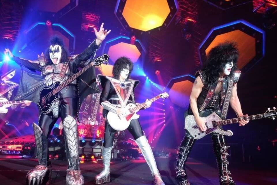 Tourauftakt der Band Kiss