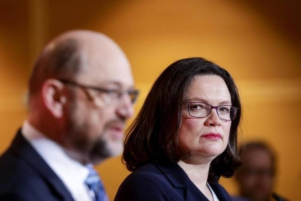 Nahles und Schulz Nahles und Schulz