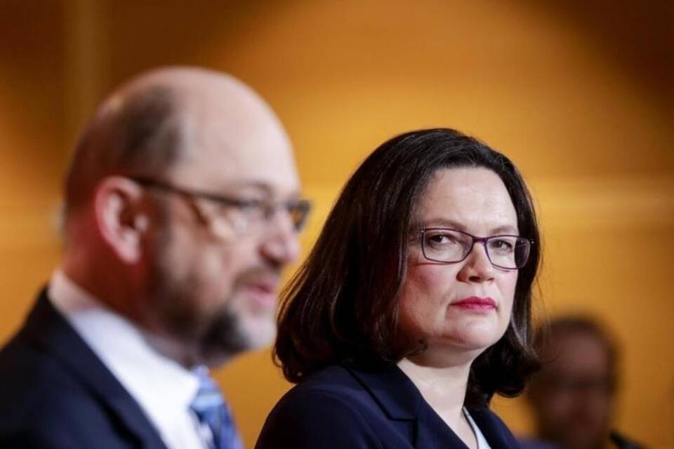 Nahles und Schulz