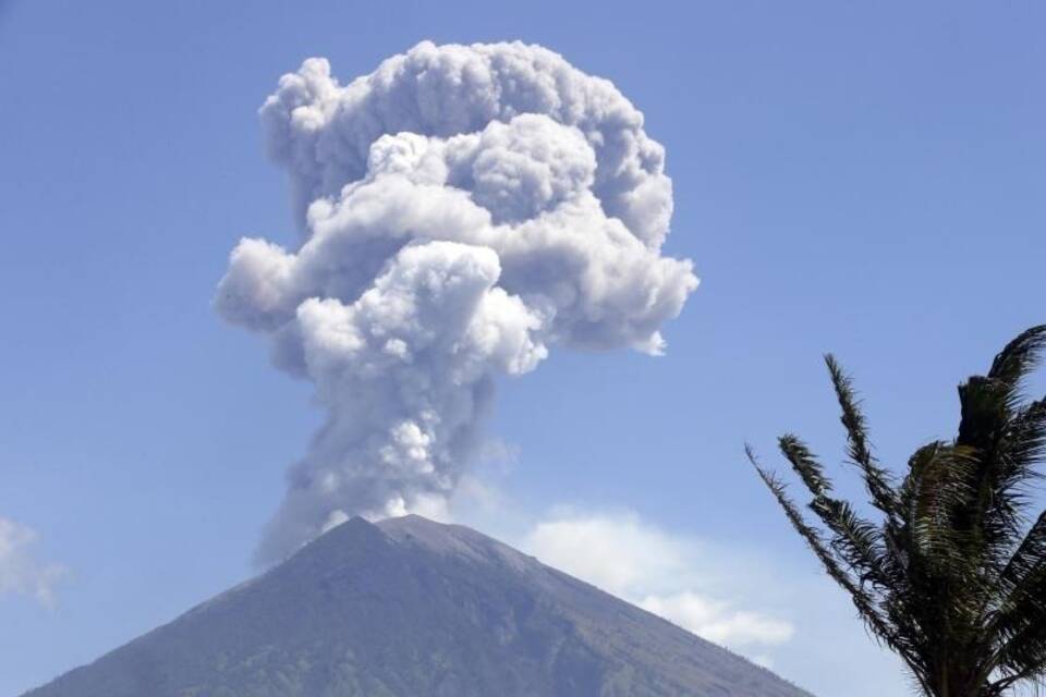 Vulkan auf Bali