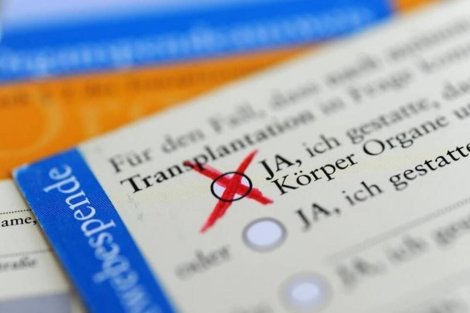 Organspendeausweis Organspendeausweis