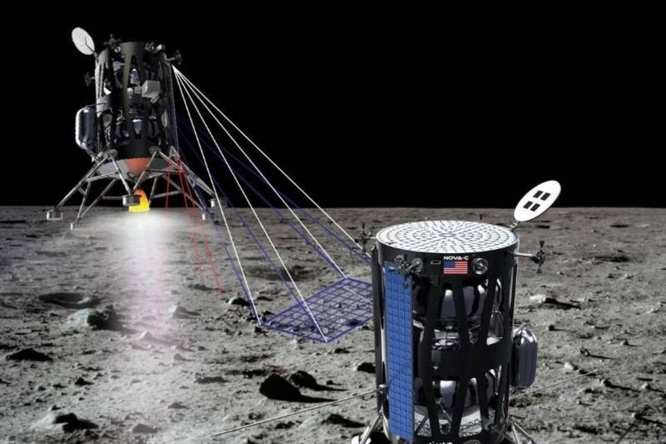 Lander auf dem Mond Lander auf dem Mond