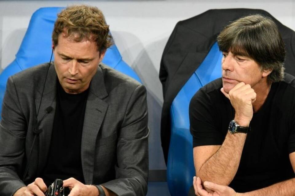 Joachim Löw und Marcus Sorg