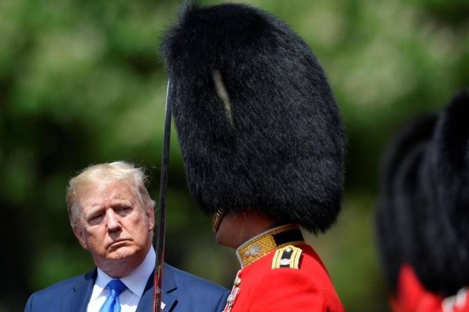 Trump in Großbritannien Trump in Großbritannien