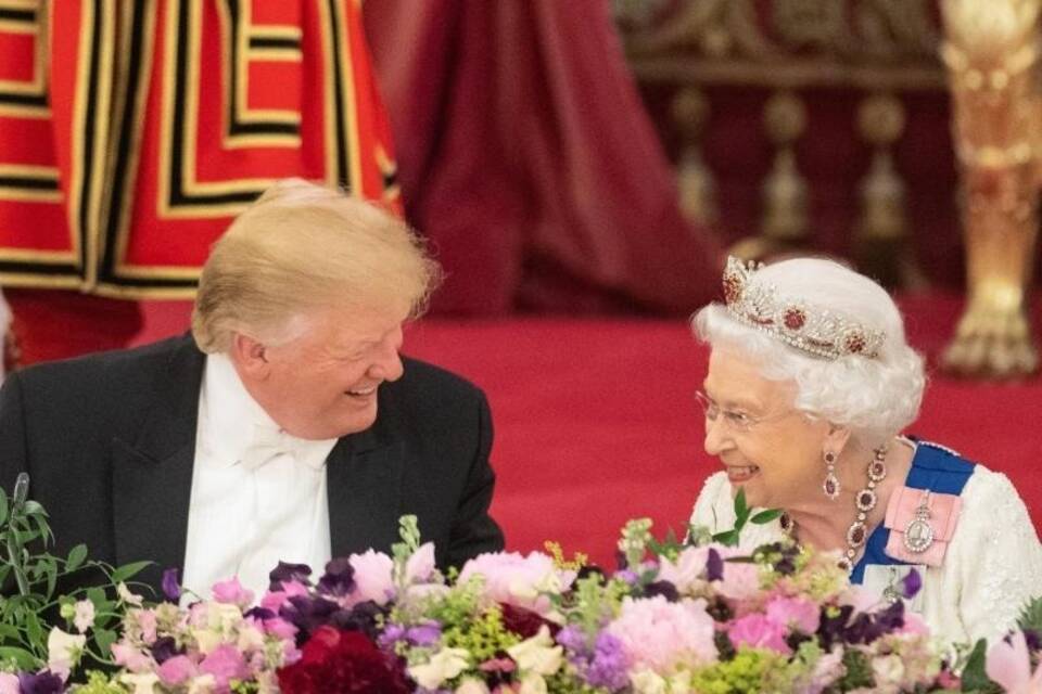 Trump bei der Queen