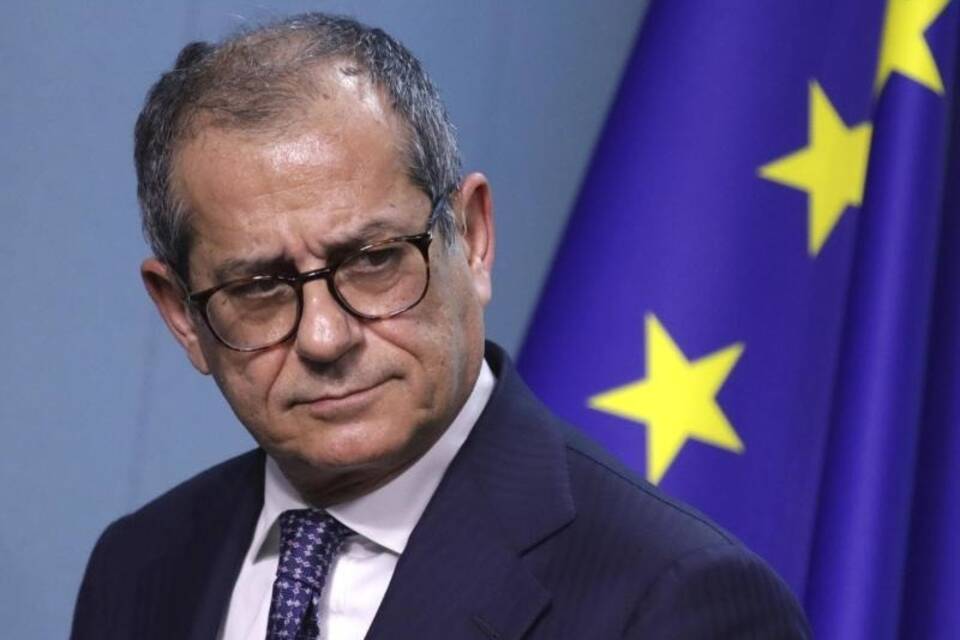 Italiens Finanzminister Giovanni Tria Italiens Finanzminister Giovanni Tria