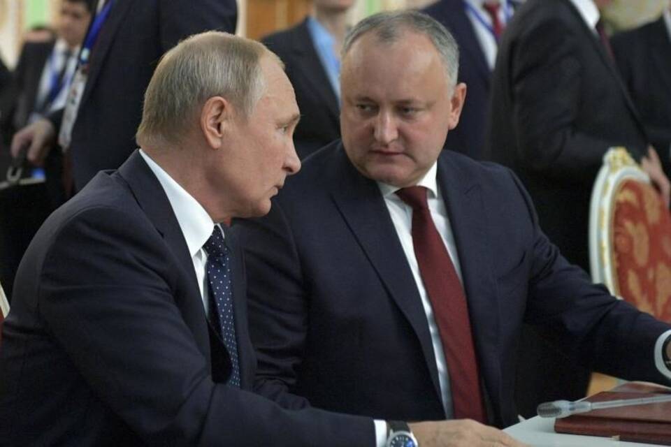 Putin und Dodon Putin und Dodon