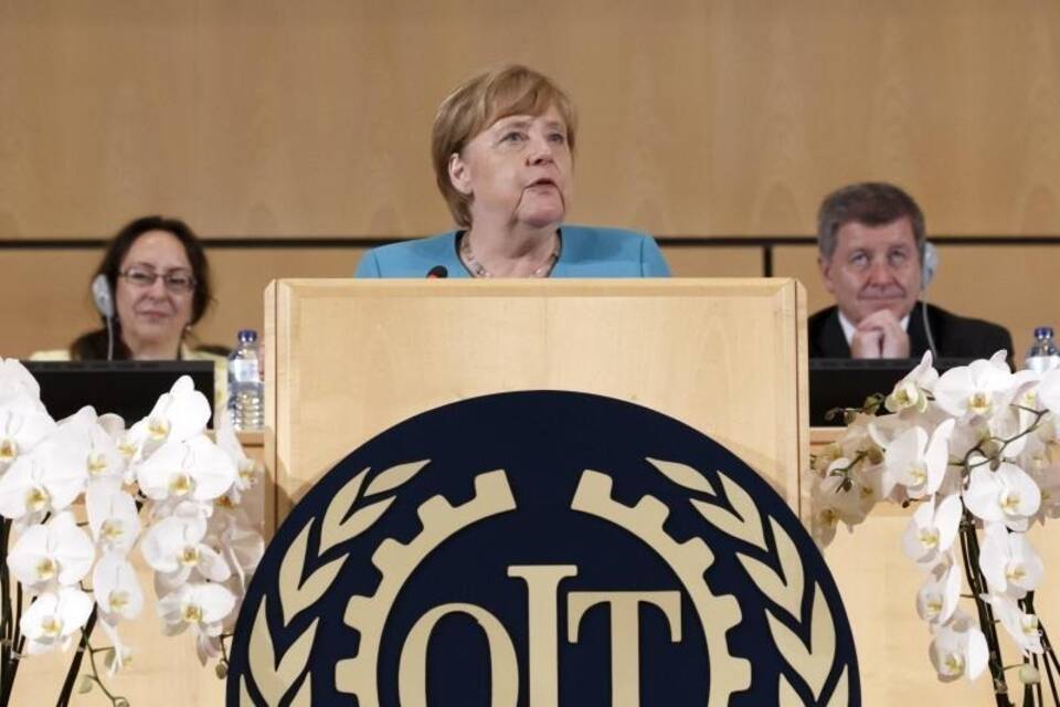 Merkel bei der ILO