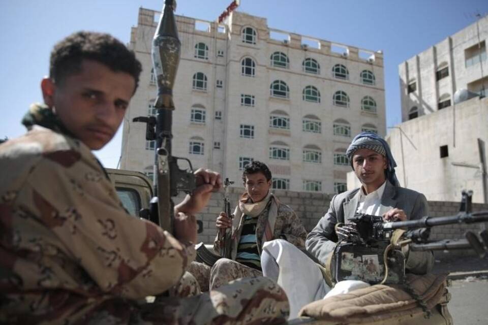 Huthi-Rebellen im Jemen