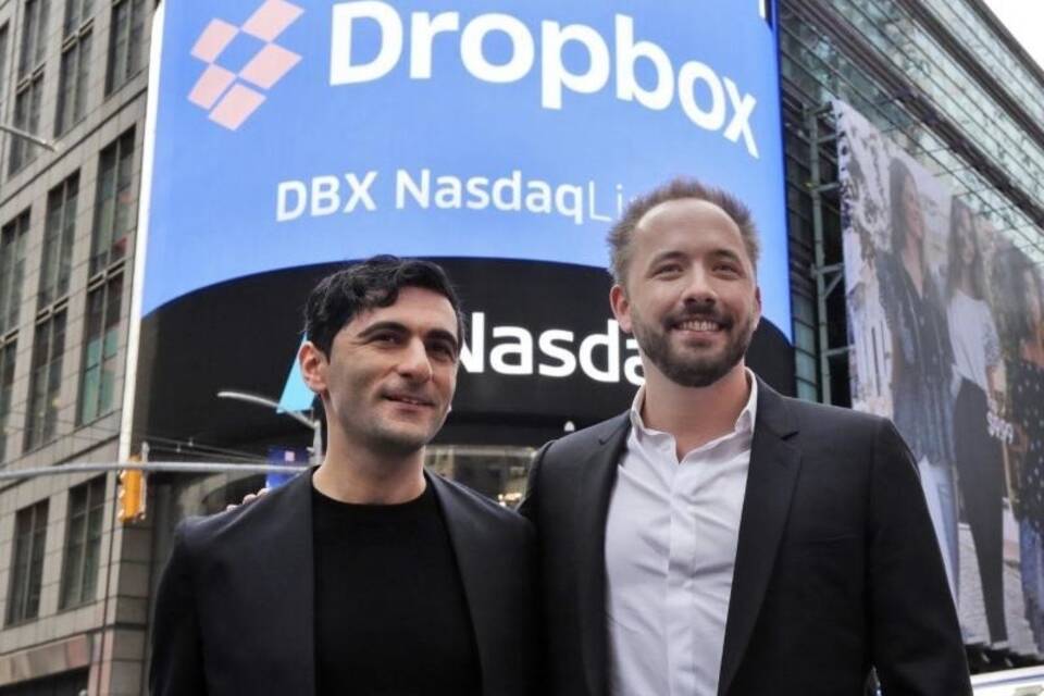 Dropbox-Gründer Ferdowsi und Houston