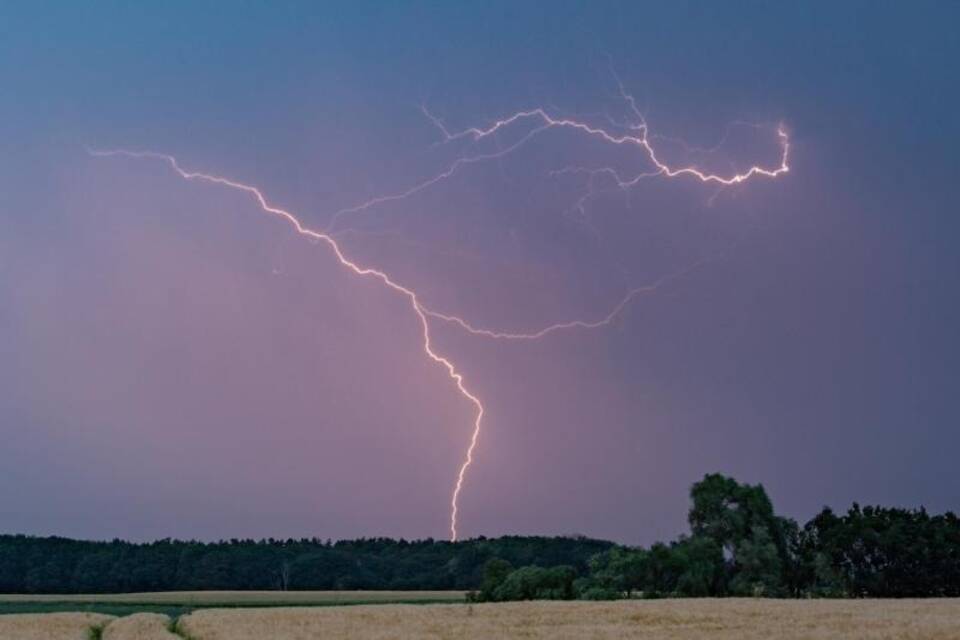 Gewitter über Brandenburg