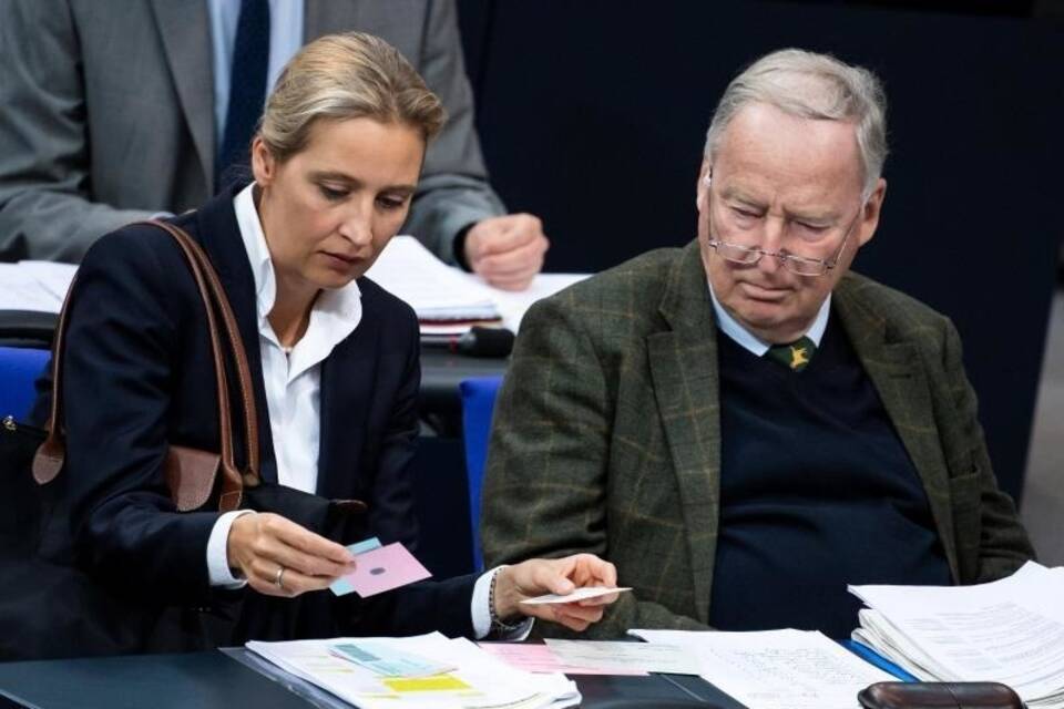 Weidel und Gauland Weidel und Gauland