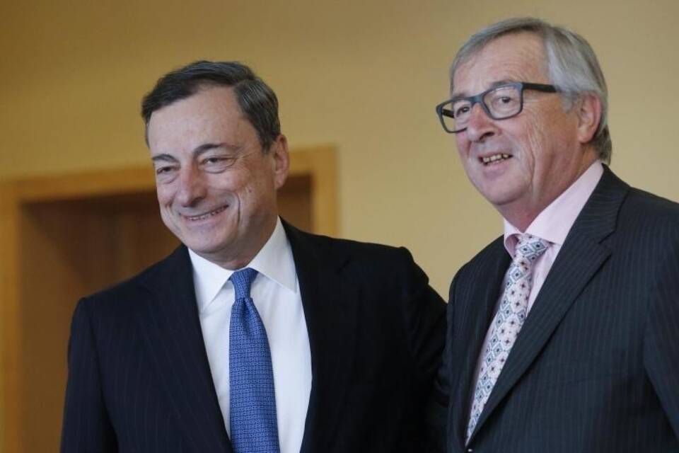 Juncker und Draghi