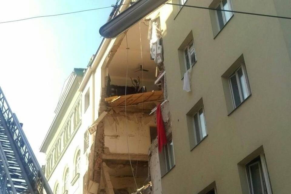 Explosion in Wien