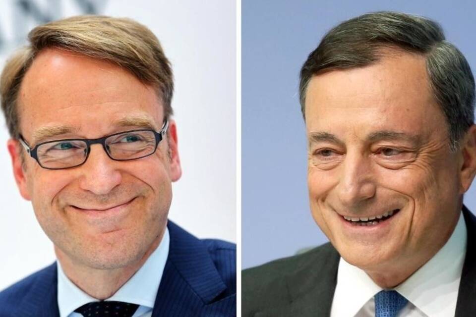 Weidmann und Draghi