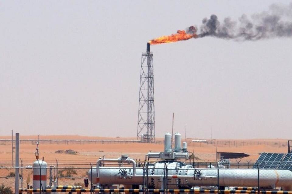 Ölfeld in Saudi-Arabien Ölfeld in Saudi-Arabien