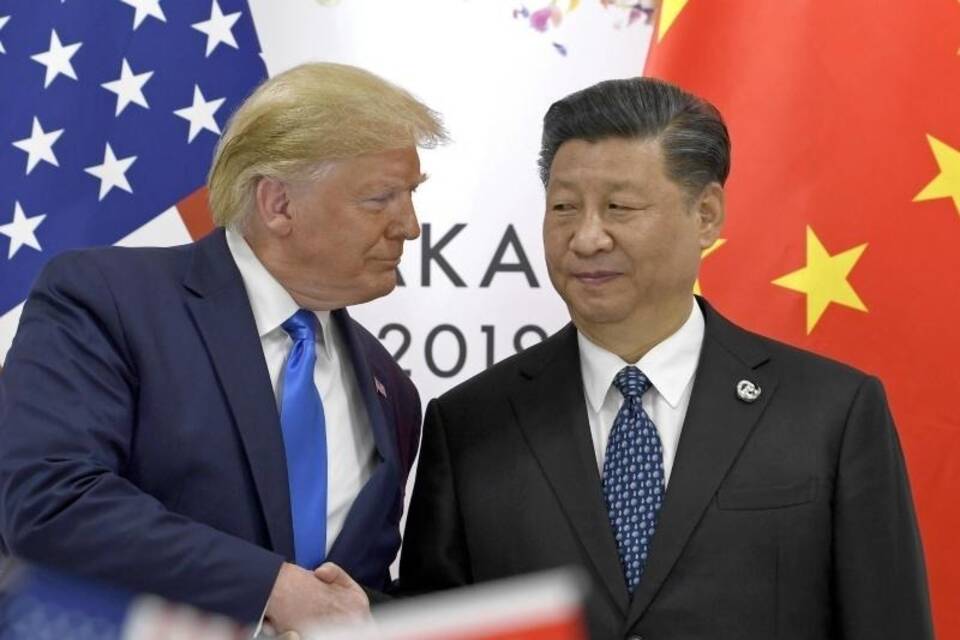 Trump und Xi in Osaka