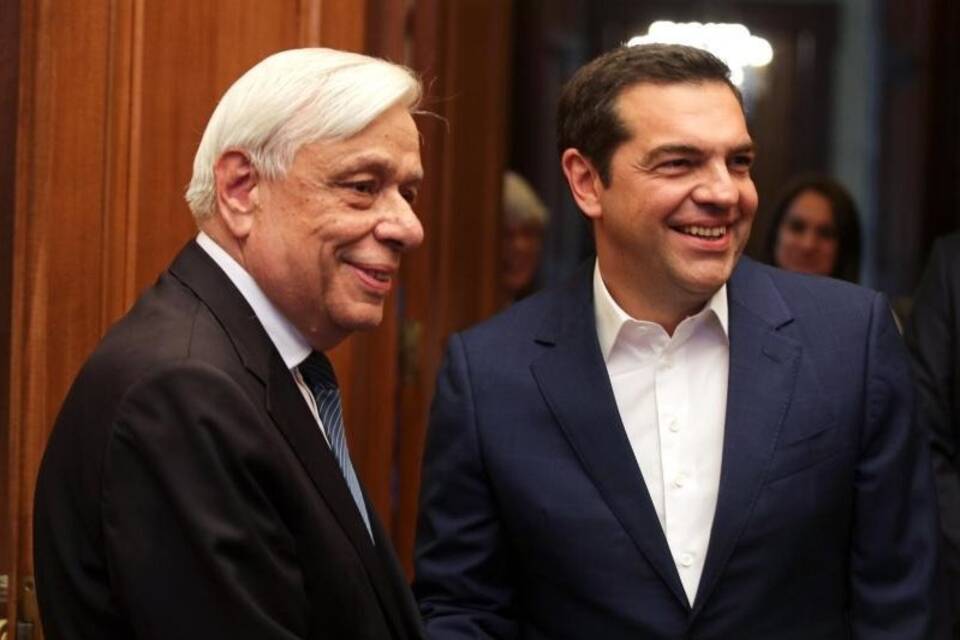 Tsipras und Pavlopoulos