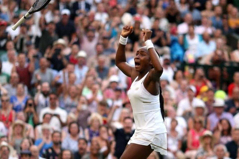 Tennis-Teenager Tennis-Teenager