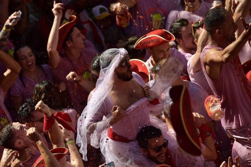 «Sanfermines»-Fest in Pamplona «Sanfermines»-Fest in Pamplona
