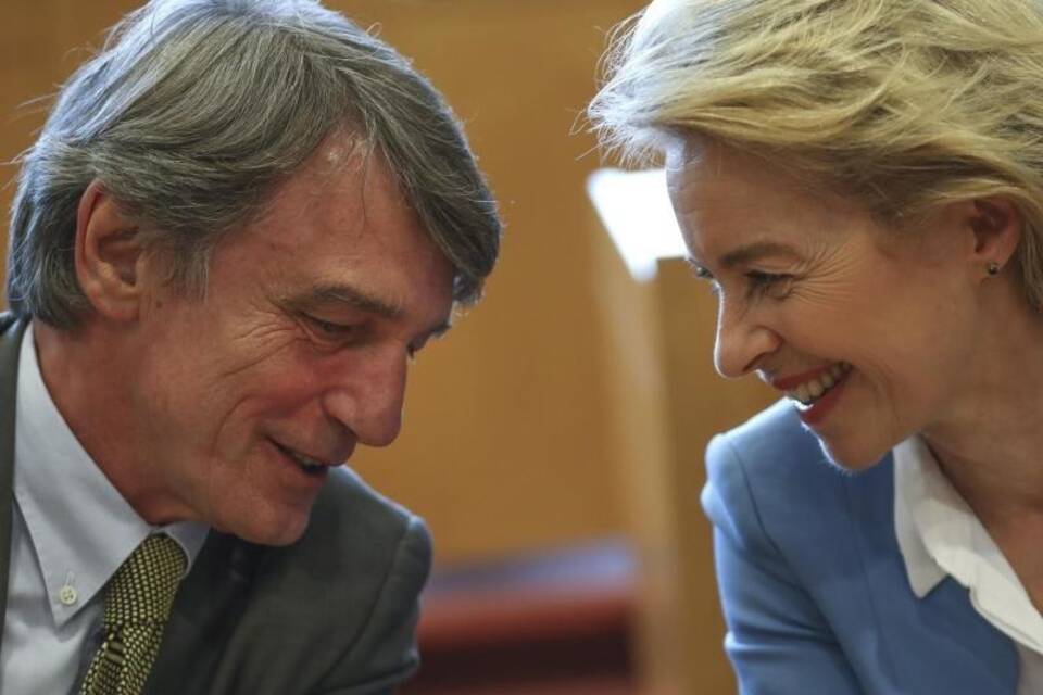 Von der Leyen in Brüssel Von der Leyen in Brüssel