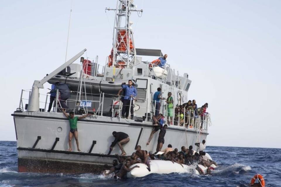 Rettungseinsatz im Mittelmeer