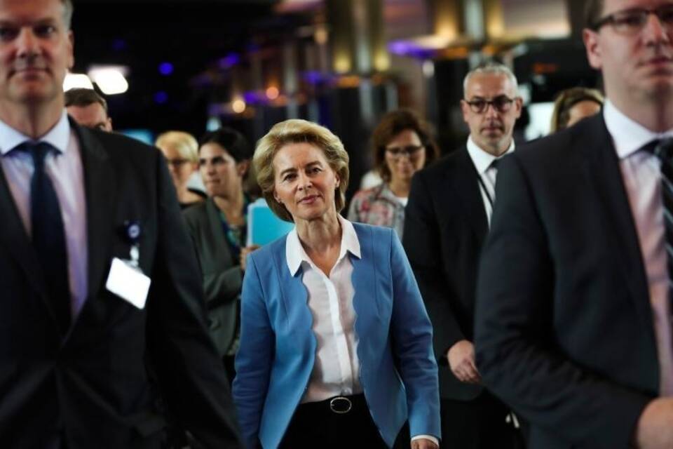 Von der Leyen in Brüssel Von der Leyen in Brüssel