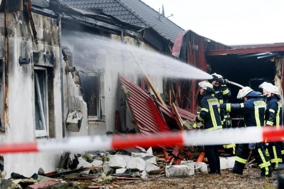 Brand in einem Saunaclub Brand in einem Saunaclub