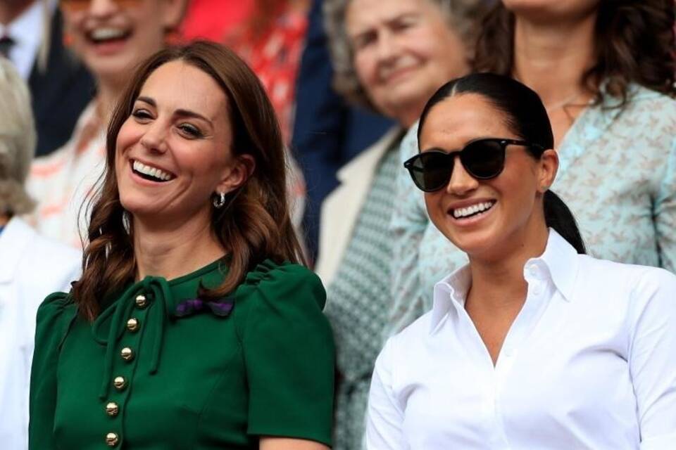 Wimbledon - Kate und Meghan