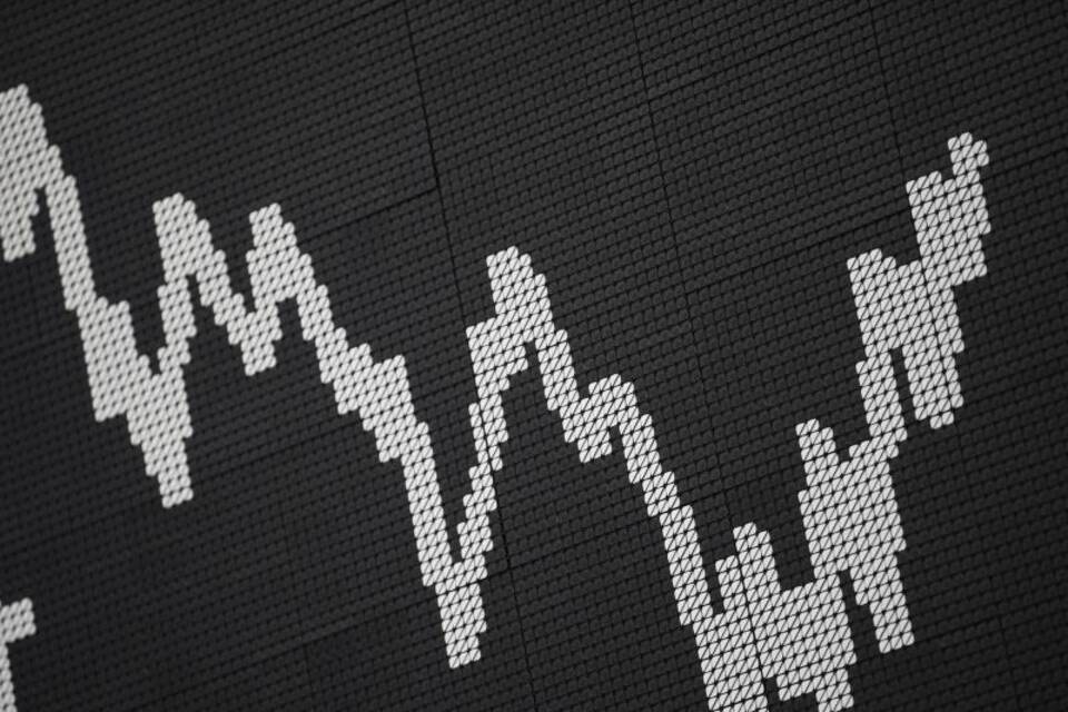 Dax-Kurve in der Frankfurter Börse